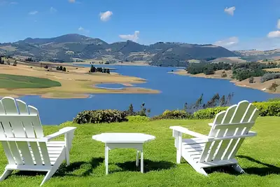 Image de Mágica Casa Finca represa del Sisga wi-fi, tv, Bbq