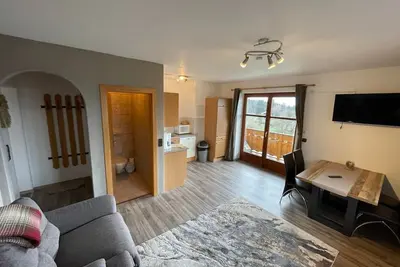 Image de Ferienwohnung 6, Südbalkon, Blick auf die Berge - Hotel-gasthof Lammersdorf