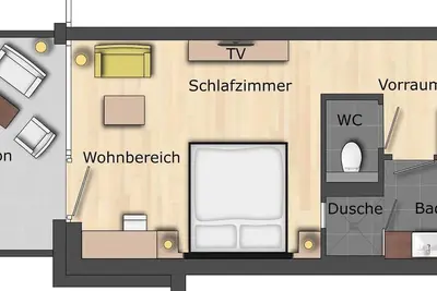 Image de Double room Seensucht with Xxl balcony - Villa Postillion am See