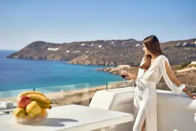 Image de Exquisite Mykonos Villa Emerald | 3 Bedrooms | Magnificent Sea Views and Private Pool | Elia