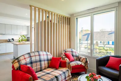 Image de Joli appartement pour 4 personnes avec Wifi, Tv et balcon