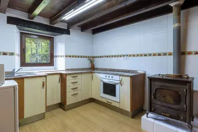 Maison de vacances 'La Plazuca Cerrucao' avec vue sur les montagnes et jardin partagé