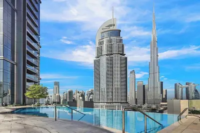 Image de Modern 2br Apartment with Burj Khalifa & Skyline Views
