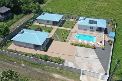 Image de Villa Mambia, Terrasse de Vinty. Sainte Rose.