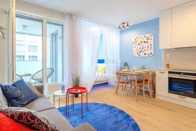 Image de Colorful Apartment • Balcony • Free Parking