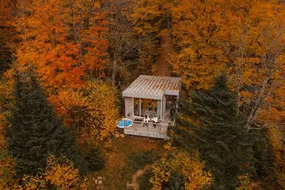 Nöge 02 : Cabin in nature with private spa and sauna