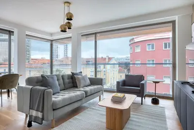 Image de Blueground | Avenidas Novas, balcony