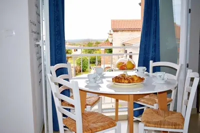 Appartement de deux chambres avec le balcon Tar, Porec (A-22756-b)