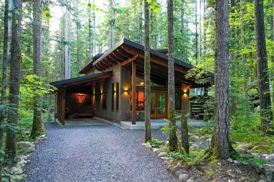 Image de Escape to Luxury in the Woods: Hot Tub, Ev Charger, & Fireplace!