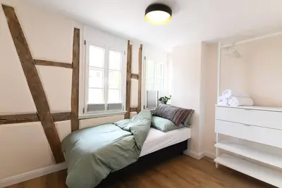 Image de Appartement 'Das Schiefe Haus Whg Nibelungen' avec terrasse privée et Wi-Fi