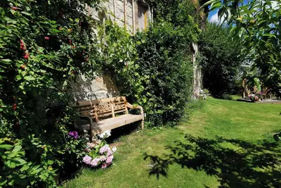 Image de Appartement 'Fewo Hohe Liebe' avec vue sur la montagne et terrasse partagée