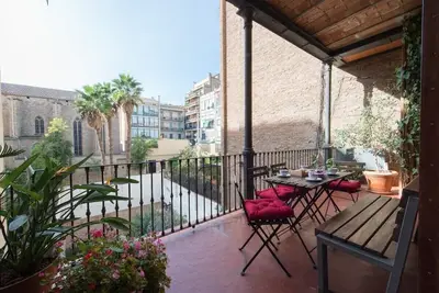 Image de Paseo de Gracia Catalan 4bd with private Terrace