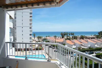 Image de Playa de Gandía, primera línea posterior, 3 dormitorios con piscina y tenis. Exclusivo Familias