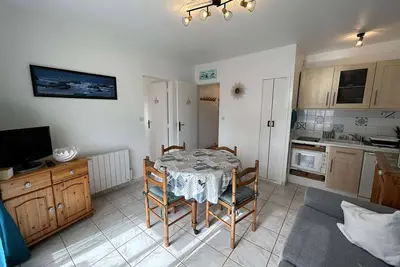 Image de Appartement 2 pièces, 5 couchages, parking privé, proche plage et commerces, Saint-Hilaire-de-Riez