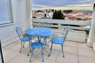Image de Appartement 2 chambres climatisé avec piscine, à 7 min de la plage au Grau-du-Roi