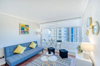 Image de Oasis Amarillo 1br, Estacionamiento, Televisión