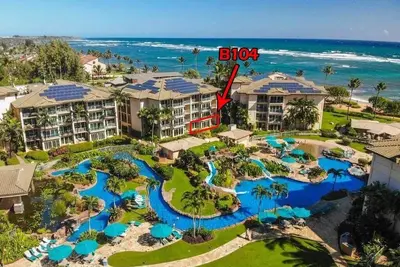 Image de Waipouli Beach Resort B104 Ground floor ocean & pool view, 2 bed 3 bath sleeps 8