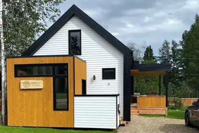 Image de La Kabane Boréale au Mont Sainte-Anne