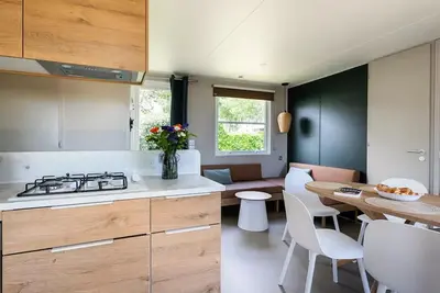 Mobil-home 3Ch Côté Jardin Vip - 2sdb + Tv + Lv 6 personnes
