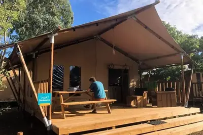 Image de Wood Lodge - avec sanitaire 4 personnes