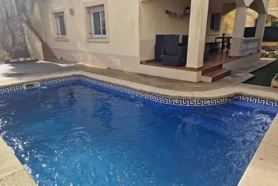 Image de \"Oceanides\"@Marisol : 165m de la plage, piscine privée, A/C, WiFi, plage pour chiens