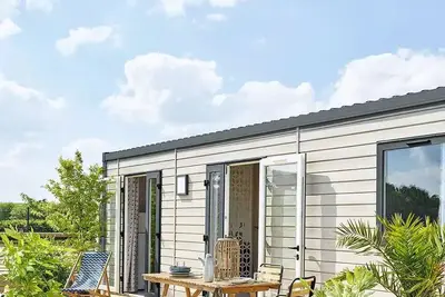 Image de Mobil-home Grand Large Louisiane Premium 34 m² 3 chambres - terrasse couverte + Tv + Lv + Plancha 6 personnes