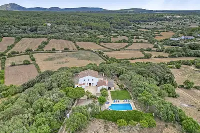 Image de Maison de campagne \"Biniatzau\" avec piscine privée, terrasse privée et Wi-Fi