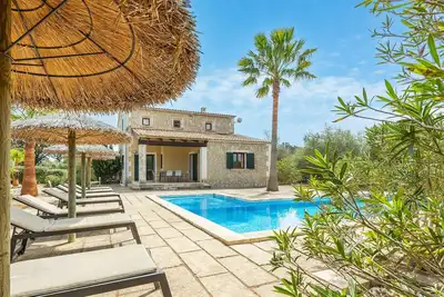 Image de Maison de campagne \"Sa Cantera\" avec vue sur la montagne, Wi-Fi et climatisation