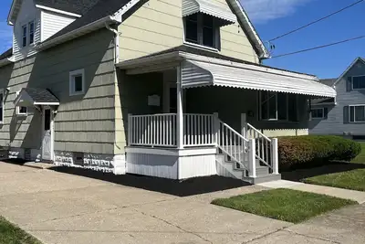 Image de Right in the village of depew on the center of the solar eclipse line