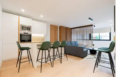 Image de apartamento reformado en gran via de alquiler temporal