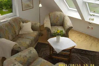 Image de Appartement 'Fennas Ferienwohnungen - Hanne' avec vue sur le lac, balcon et Wi-Fi