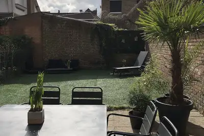 Image de Maison familiale - 3ch - 8 pers - 750m de la plage - jardin