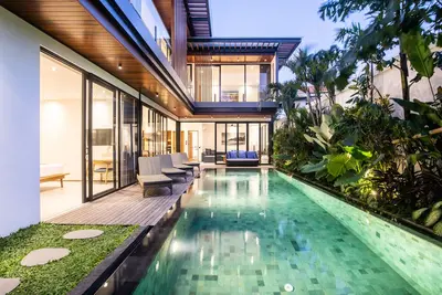 Image de Coastal Haven: 5br New Villa, 200m Canggu Beach