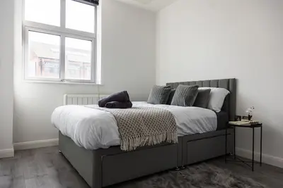 Image de Leicester City Centre Apartment: Ps4, free on street parking after 6pm.