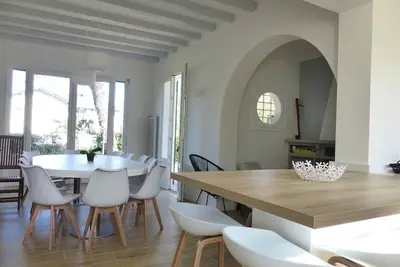 Image de Capbreton. Villa Bakensack avec terrasse pour 12 personnes. Wifi gratuit