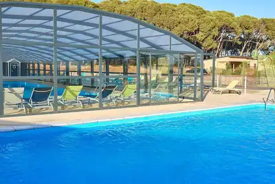 Image de Chalet 3 chb, 2 sde, domaine sécurisé avec piscine chauffée, proche plages Méditerranée