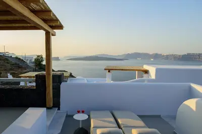 Image de Luxury Santorini Villa | Villa Azure Aura | 4 Bedrooms | Private Pool & Stunning Caldera Views| Akrotiri