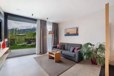 Image de Appartement 'Faselehof Fiona' avec vue sur les montagnes, piscine partagée et Wi-Fi