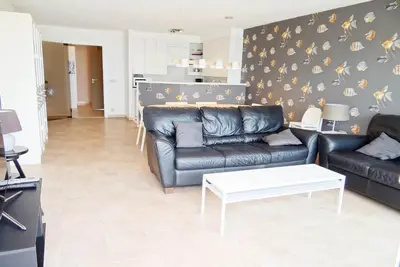 Appartement à Nieuport avec vue mer