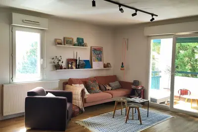 Appartement calme et lumineux à Ciboure avec place de parking!