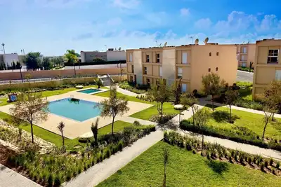 Image de Taghazout Bay Loft, 5 minutes from the beach, Pool view retreat