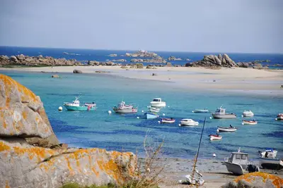 Image de Maison sur la dune face à la mer à Kerfissien