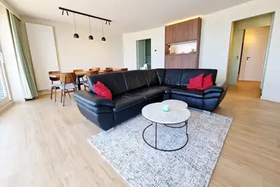 Image de Appartement à Nieuwpoort avec vue sur la plage