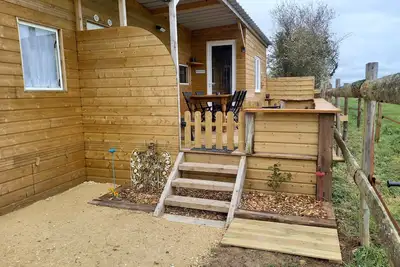 Image de Chalet en ferme équestre au plus proche des chevaux