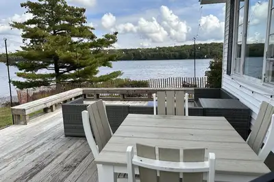 Stay Salty! Situated on the water with lovely views!