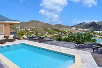 Image de Acajous is a beautiful 3 bedroom Caribbean style villa with a private pool