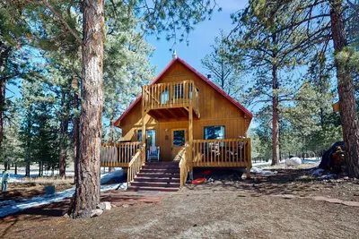 Image de Deluxe mountain cabin with scenic views, woodstove, W/D, & grill - dog friendly