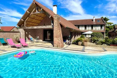 Image de La Villa Lion-Mallet entre mer et campagne, ideal entre amis ou en famille