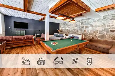 Image de L'Auberge du Lac Provost - Spa, Lac, Billard & Ski