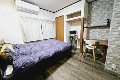 Image de 1f1 double bed 1single bed1 sofa bedkitchen - Hanazono Stay 1f A / Kyoto Kyōto